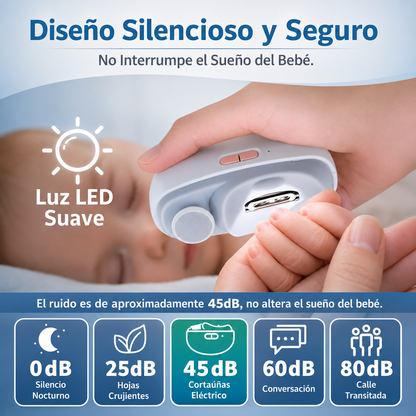 Cortaúñas y Pulidor Eléctrico 3 en 1™