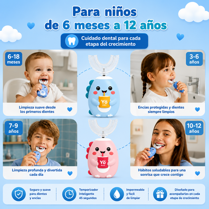 Cepillo Eléctrico Infantil Dino ™