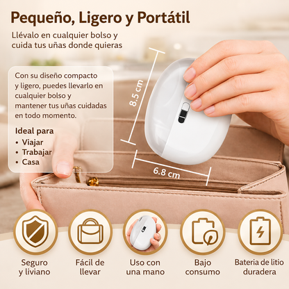 Cortaúñas y Pulidor Eléctrico 3 en 1™