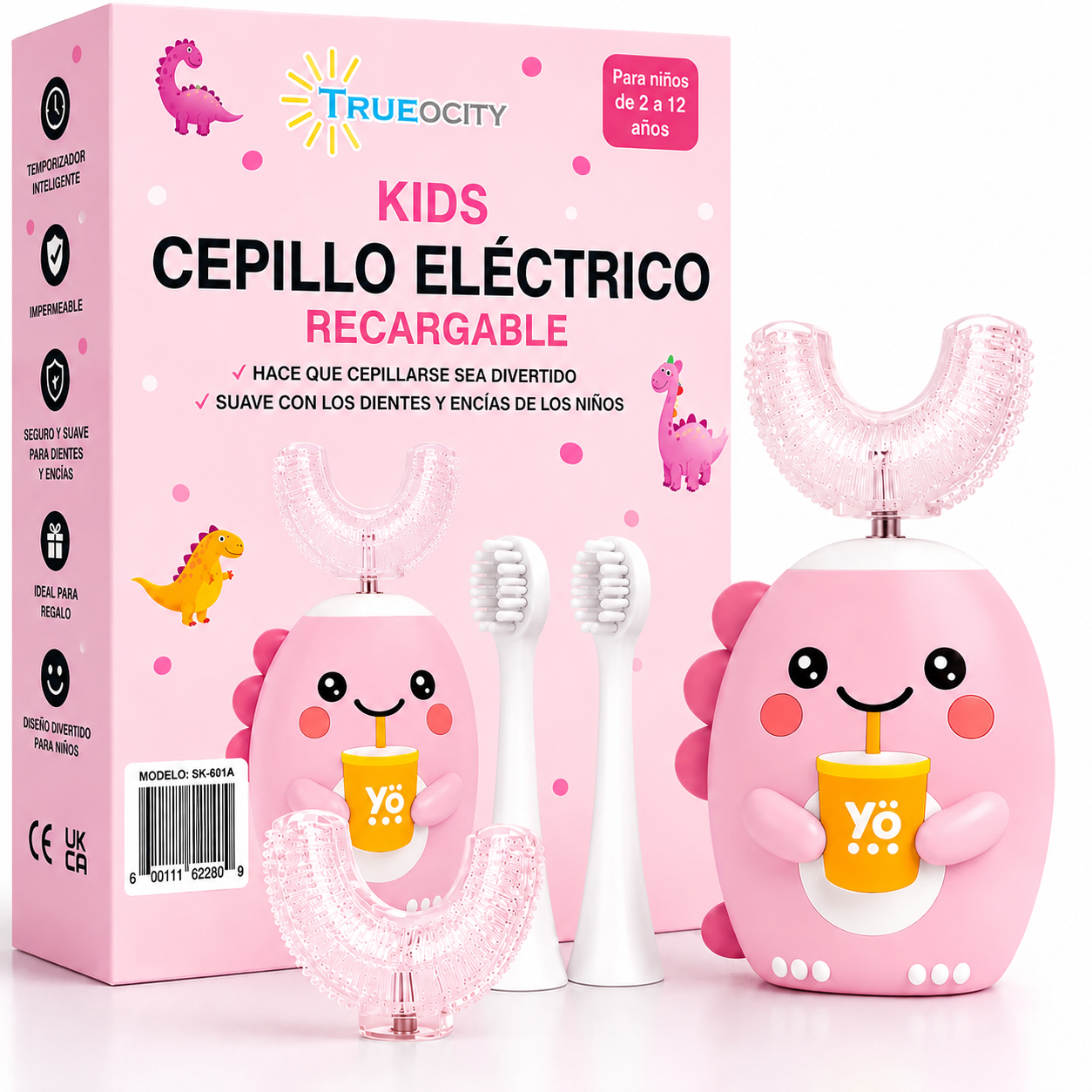 Cepillo Eléctrico Infantil Dino ™